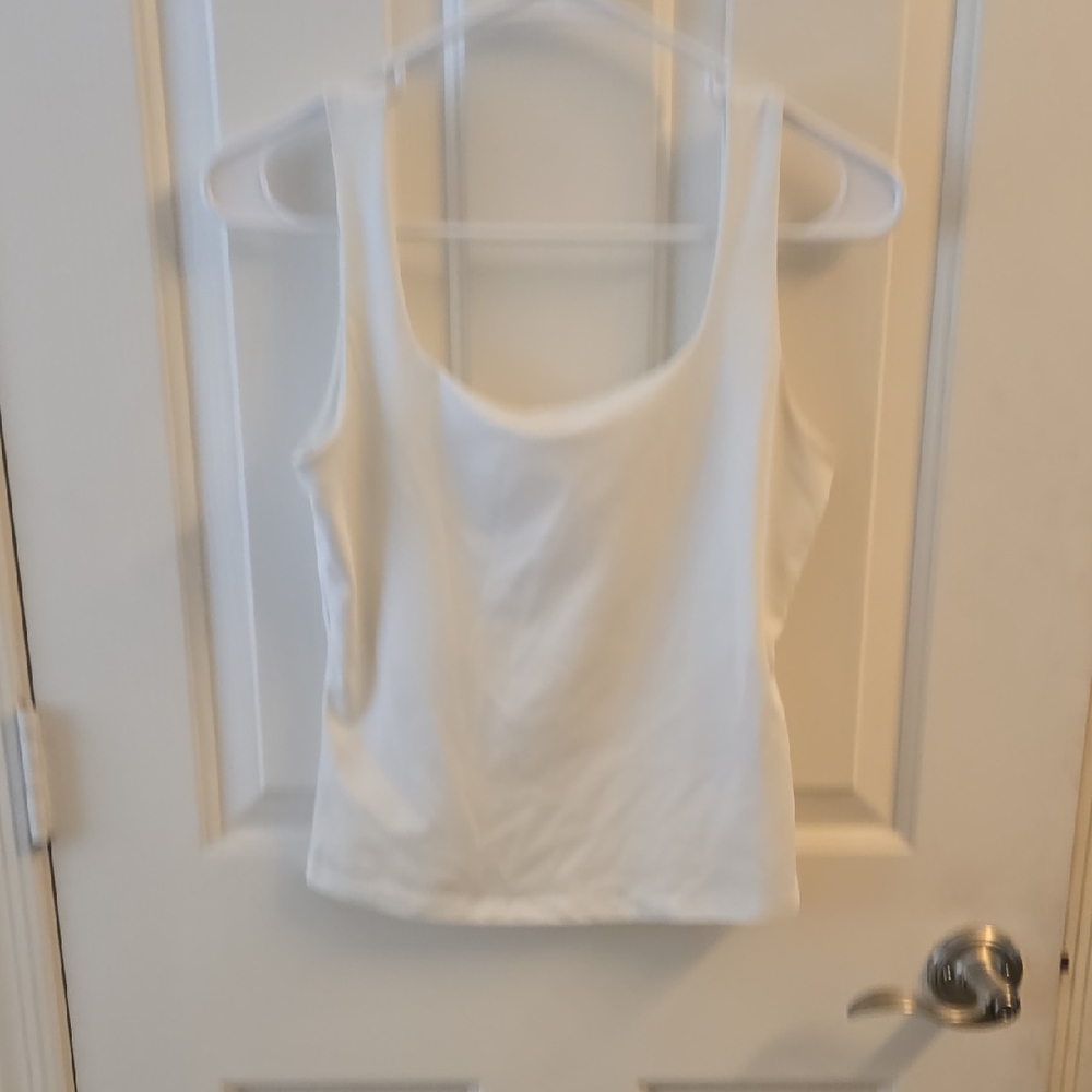 Women's White Tank Top